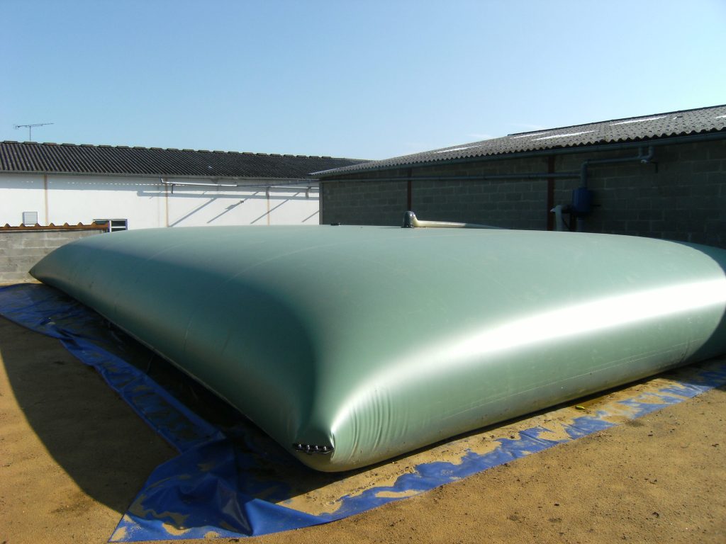 Another water bladder used in a commercial operation